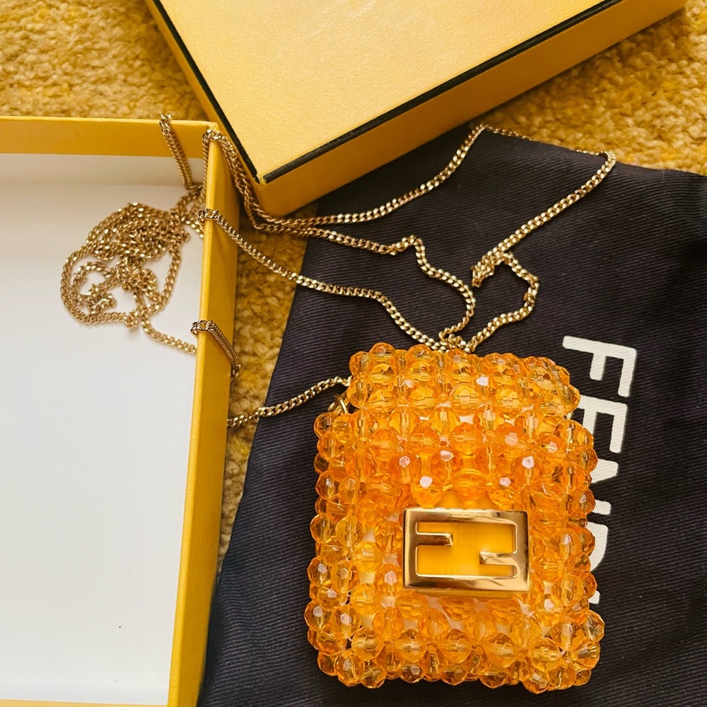 Fendi pico charm